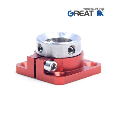 Алюминиевый 4 отверстия Пидиатрическая пирамида приемник разъемный адаптер вращающийся и регулируемый