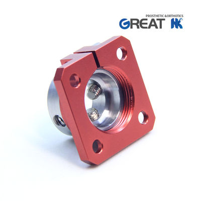 Алюминиевый 4 отверстия Пидиатрическая пирамида приемник разъемный адаптер вращающийся и регулируемый