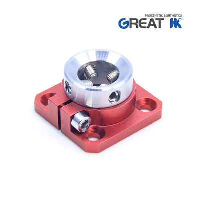 4 Hole Aluminum Pediatric Prosthetic Socket Adapter 45Kg 99LBS Max Load