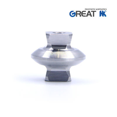 Педиатрический двойной пирамидальный адаптер из нержавеющей стали для максимальной нагрузки 45 кг.