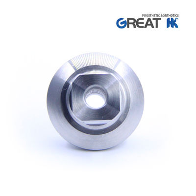 Педиатрический двойной пирамидальный адаптер из нержавеющей стали для максимальной нагрузки 45 кг.