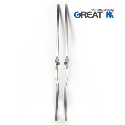 Pediatric Orthoses Knee Joints Drop Lock Knee Joint Stainless Steel For Child 13mm