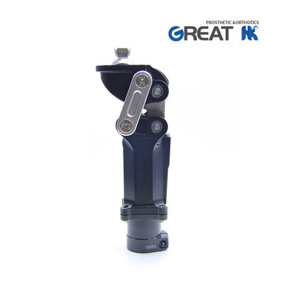 Polycentric Prosthetic Knee Joint Pneumatic Swing Control Pyramidal Connection 220Lbs