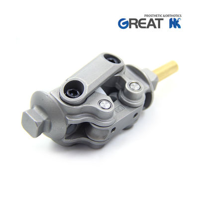 Four Bar Linkage Stainless Steel Prosthetic Knee Joint , Prosthetic Self Lock Knee Joint