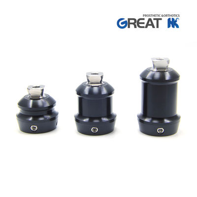 Алюминий 7075 Протетические компоненты нижних конечностей Двойной адаптер пирамидальный