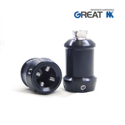 Алюминий 7075 Протетические компоненты нижних конечностей Двойной адаптер пирамидальный