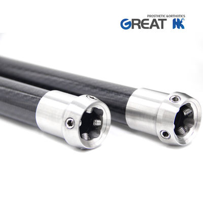220mm Prosthetic Carbon Fiber Tube Adapter