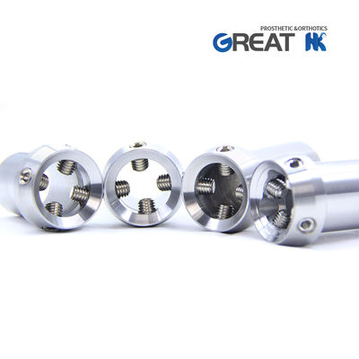 45mm-90mm ISO 13485 Stainless Steel Prosthetic Short Adaptor
