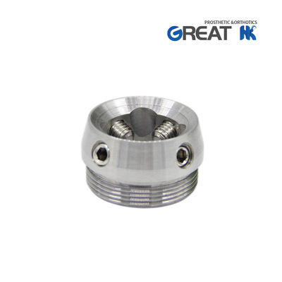 Titanium GR5 Lower Limb Prosthetic Components , Prosthetic Rotatable Pyramid Receiver Adapter