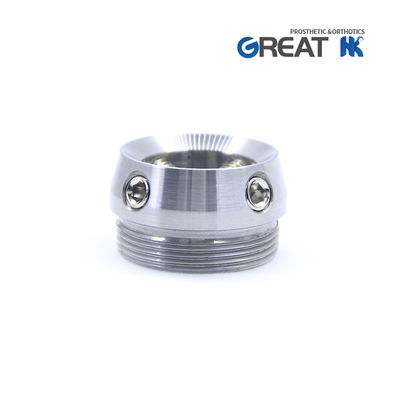 Titanium Lower Limb Prosthetic Components , Thread Prosthetic Socket Adapter