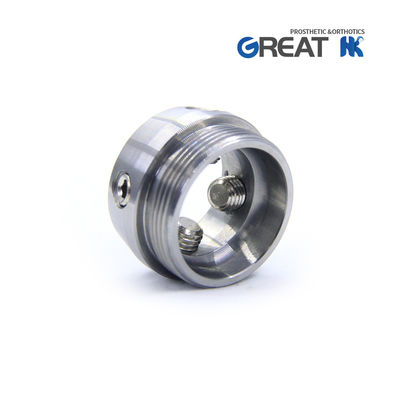 Titanium Lower Limb Prosthetic Components , Thread Prosthetic Socket Adapter