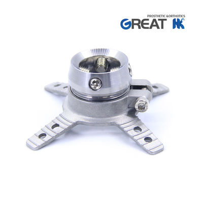 220lbs Lower Limb Prosthetic Components , Rotatable 4 Prong Adapter 