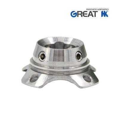 Протетические компоненты нижних конечностей - четырехконечный адаптер (пирамидальный приемник) из нержавеющей стали 17-4