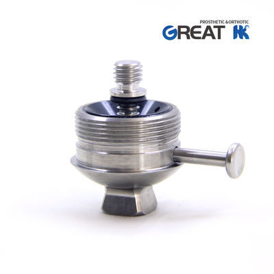 Stainless Steel Below Knee Prosthetic Shuttle Lock System With Pyramid