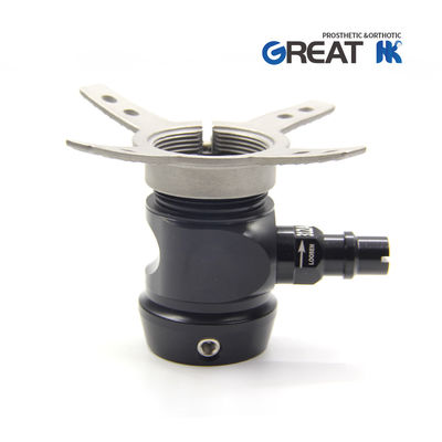 Reinforced Aluminum Prosthetic Shuttle Lock With Pyramid Receiver Short Pin