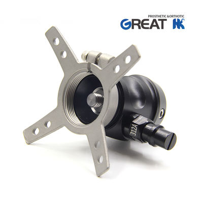 Reinforced Aluminum Prosthetic Shuttle Lock With Pyramid Receiver Short Pin